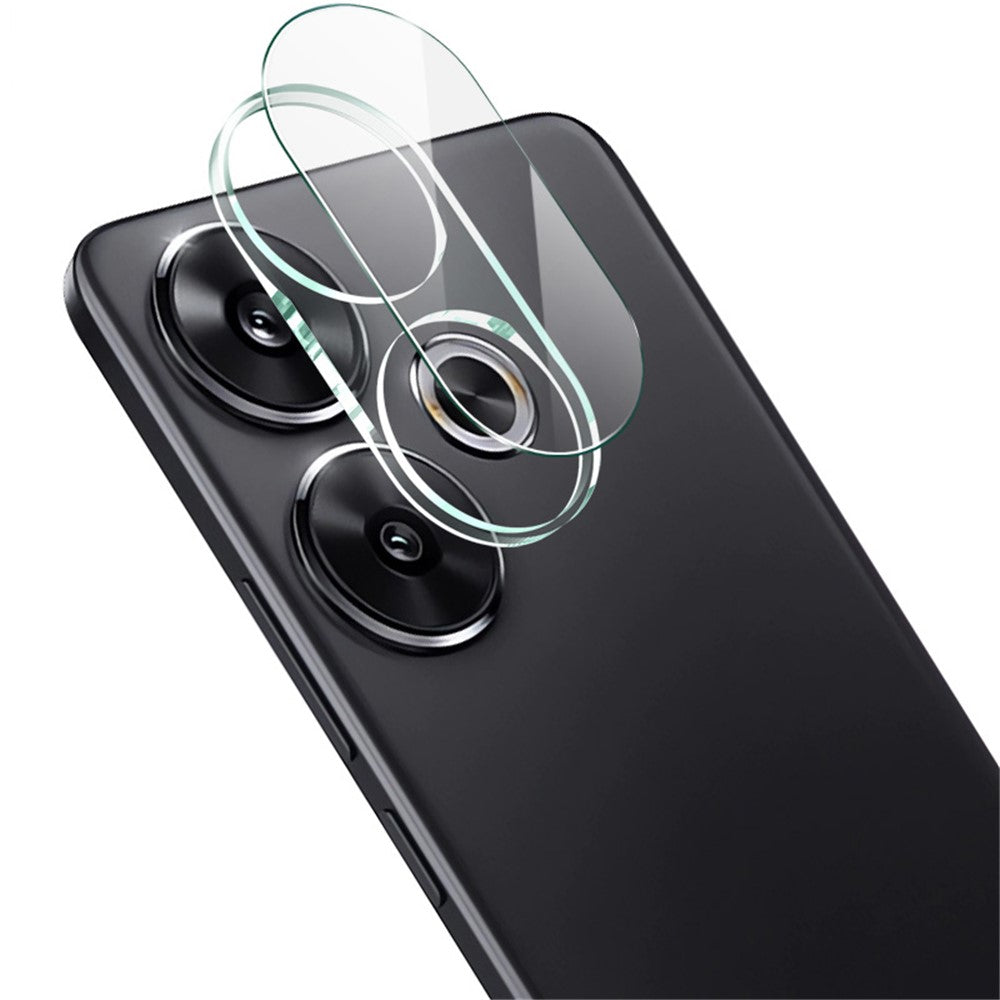 Tempered Glass Camera Lens Film+Acrylic Lens Cap IMAK For Xiaomi Redmi Turbo 3 5G / Poco F6 5G