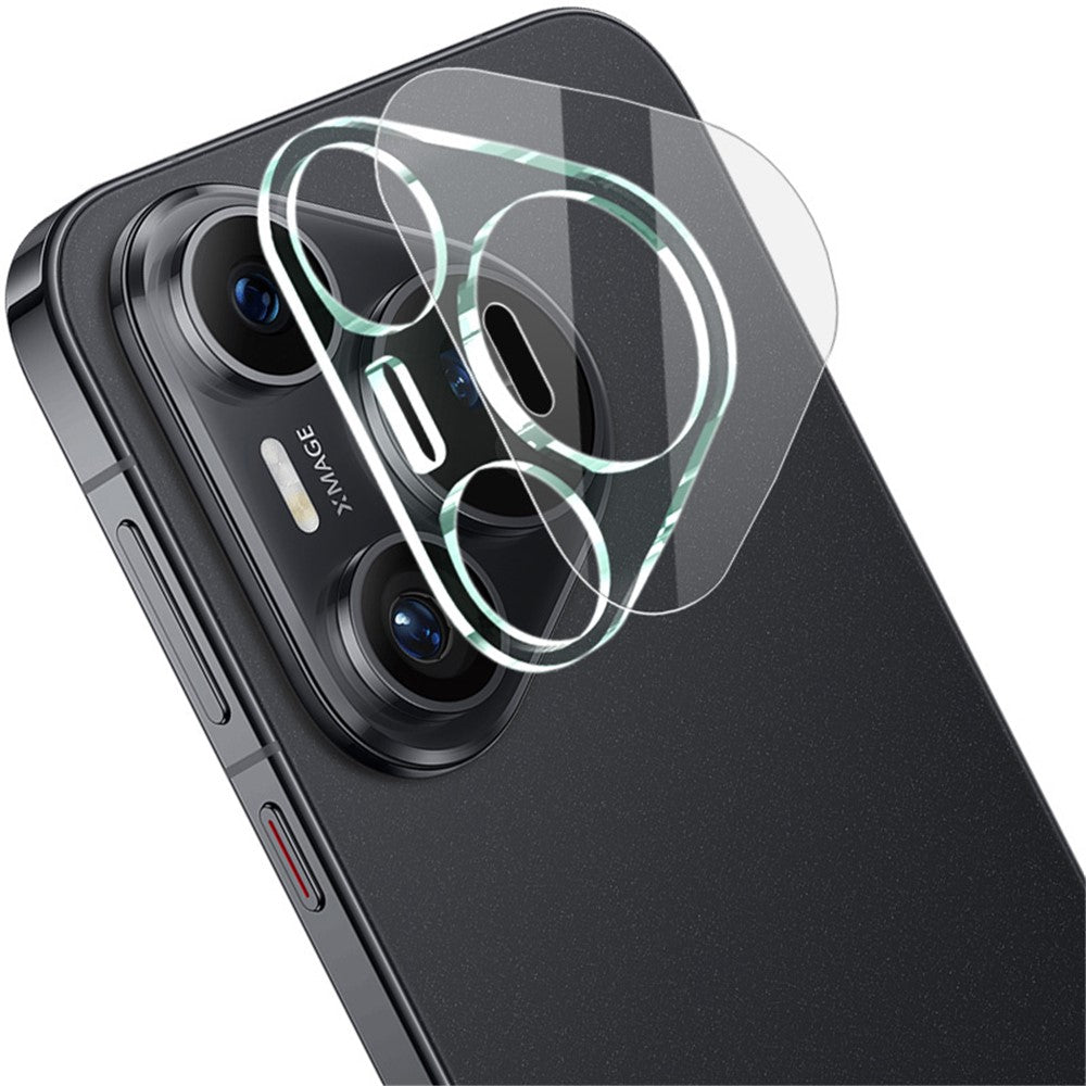 Tempered Glass Camera Lens Film+Acrylic Lens Cap IMAK For Huawei Pura 70