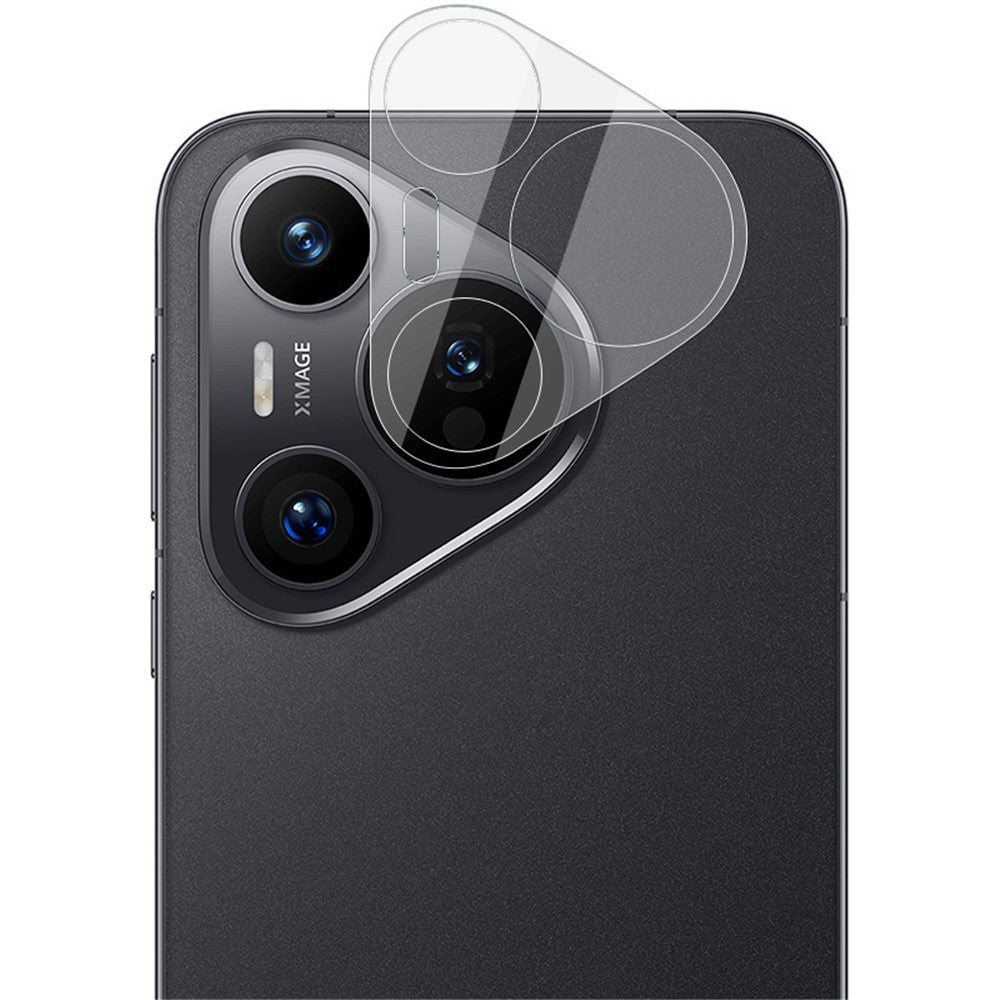 Tempered Glass Camera Lens Film+Acrylic Lens Cap IMAK For Huawei Pura 70