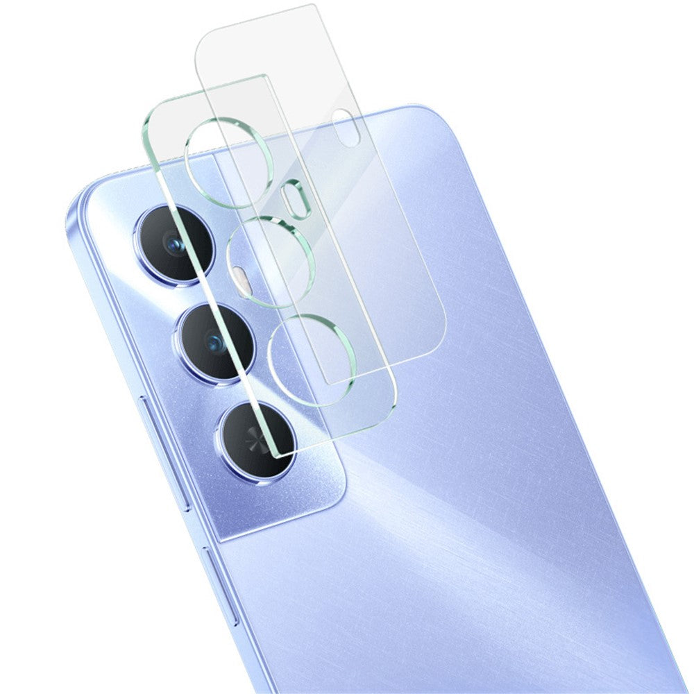 Tempered Glass HD Camera Lens Film + Acrylic Lens Cap IMAK For Realme C65 4G