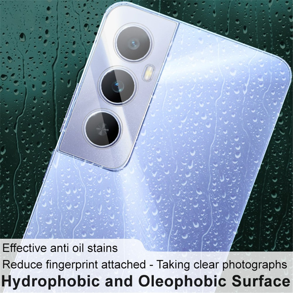 Tempered Glass HD Camera Lens Film + Acrylic Lens Cap IMAK For Realme C65 4G