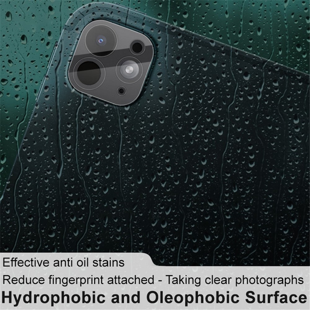 Tempered Glass HD Camera Lens Film + Acrylic Lens Cap IMAK For iPad Pro 11 (2024) / Pro 13 (2024)
