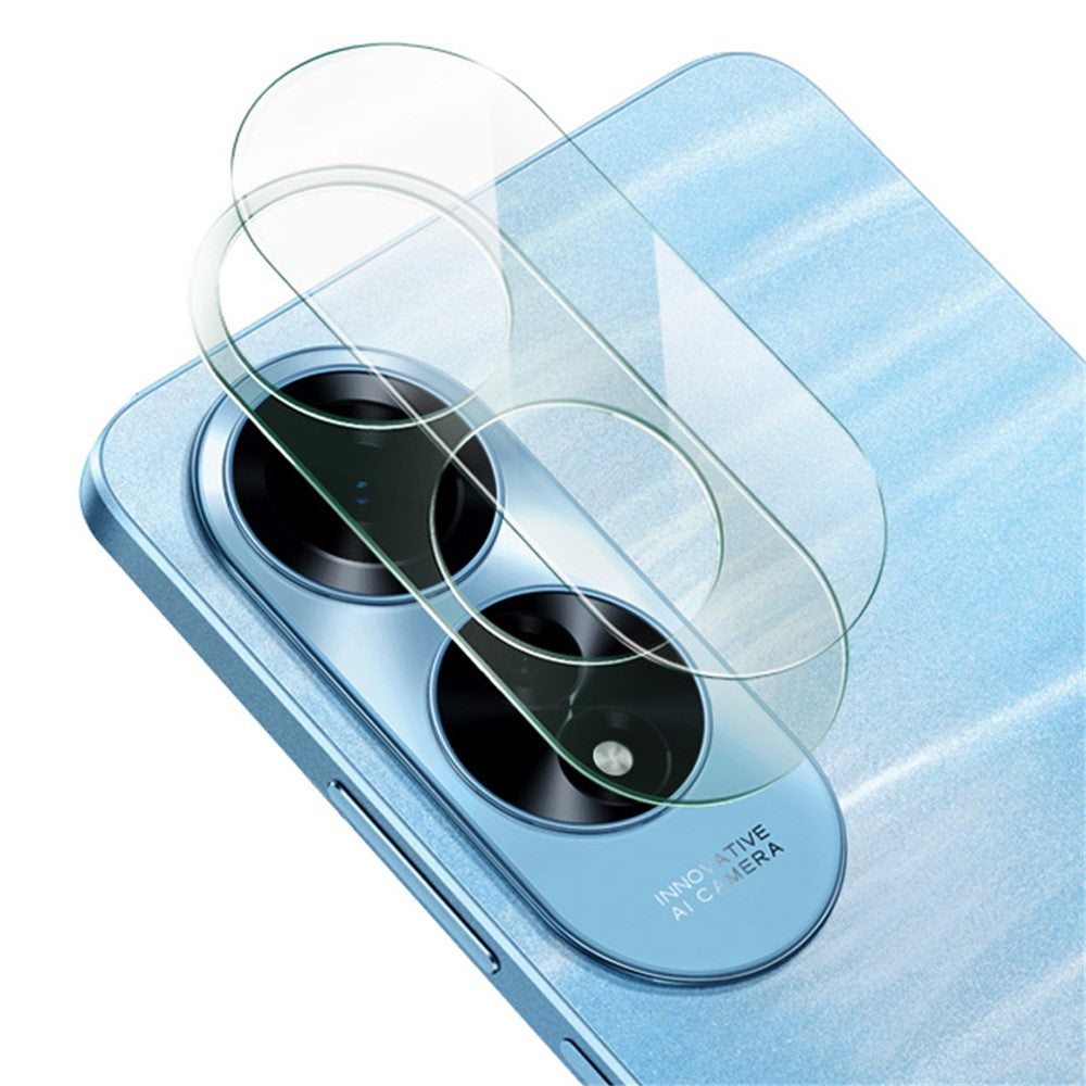 Tempered Glass Camera Lens Film+Acrylic Lens Cap IMAK For Oppo A60 4G