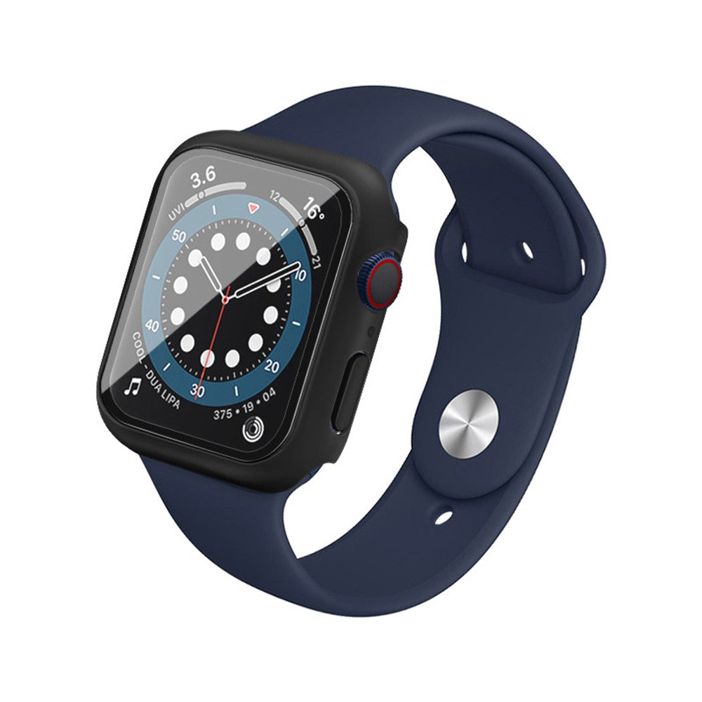 Hard PC Protective Case with HD Tempered Glass IMAK for Apple Watch Series SE3 / SE2 / SE1 / 6 / 5 / 4 (44mm)