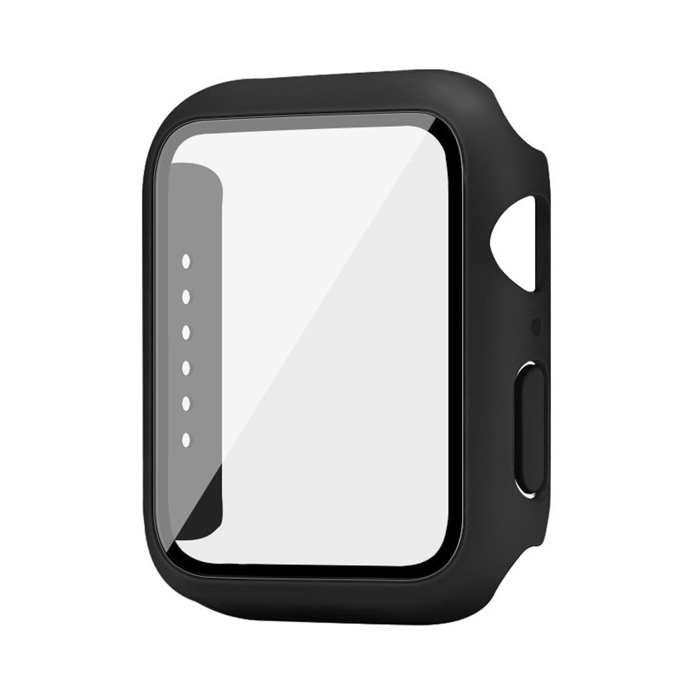 Hard PC Protective Case with HD Tempered Glass IMAK for Apple Watch Series SE3 / SE2 / SE1 / 6 / 5 / 4 (44mm)