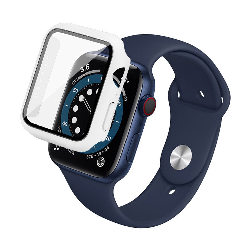 Hard PC Protective Case with HD Tempered Glass IMAK for Apple Watch SE3 / SE2 / SE1 / 6 / 5 / 4 (40mm)