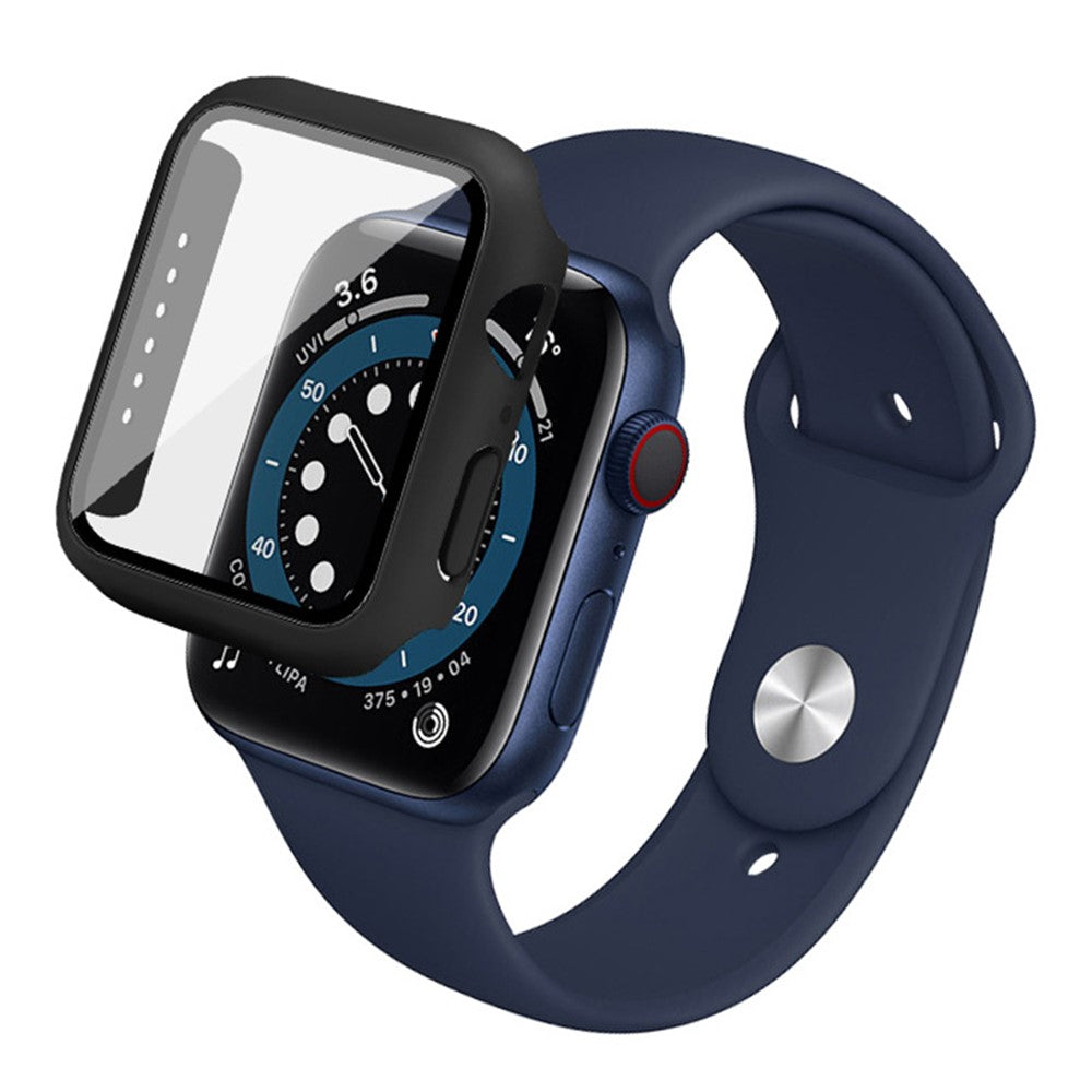 Hard PC Protective Case with HD Tempered Glass IMAK For Apple Watch SE3 / SE2 / SE1 / 6 / 5 / 4 (40mm)