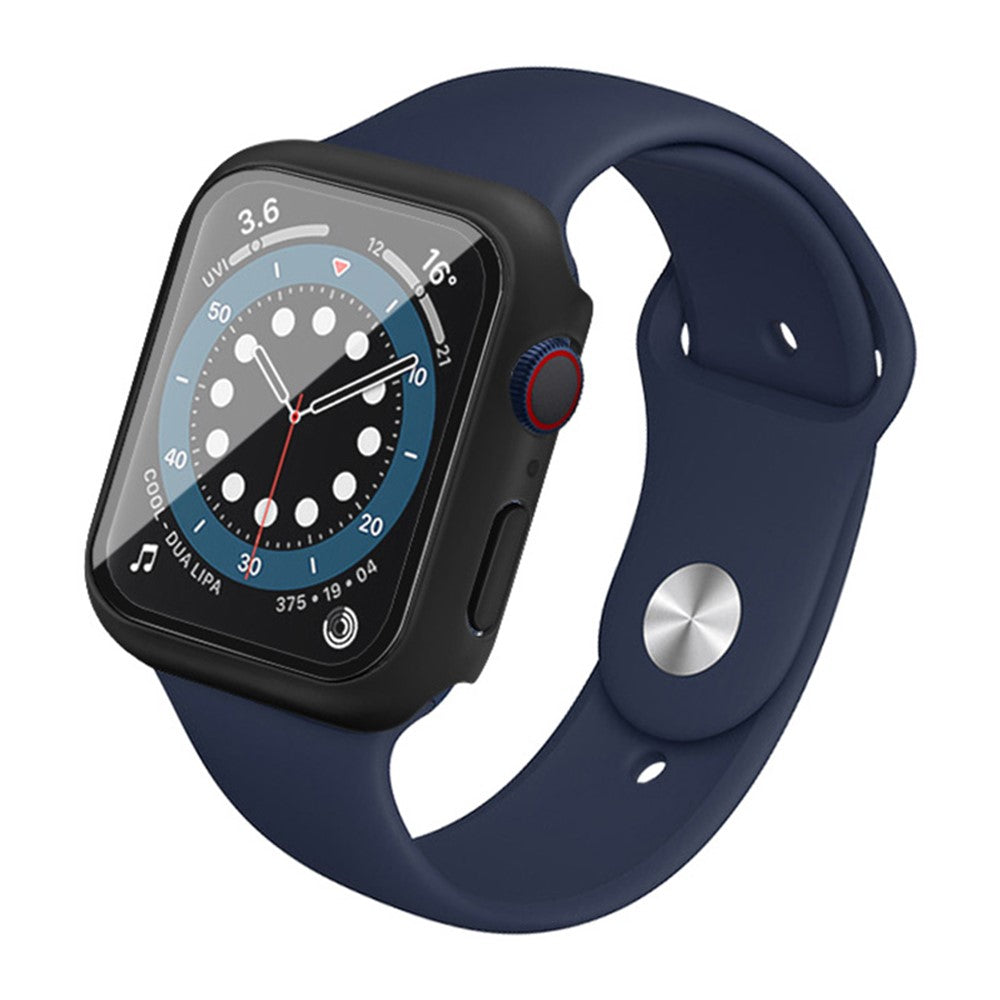 Hard PC Protective Case with HD Tempered Glass IMAK For Apple Watch SE3 / SE2 / SE1 / 6 / 5 / 4 (40mm)