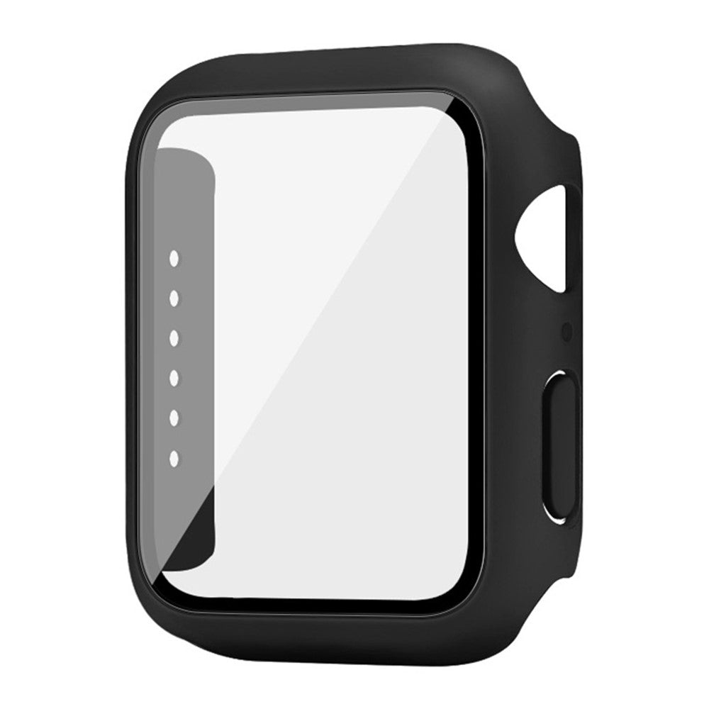 Hard PC Protective Case with HD Tempered Glass IMAK For Apple Watch SE3 / SE2 / SE1 / 6 / 5 / 4 (44mm)