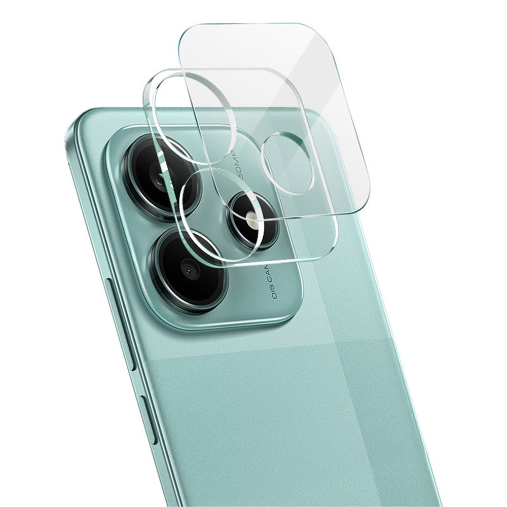 Tempered Glass Camera Lens Protector + Acrylic Lens Cap IMAK For Xiaomi Redmi Note 14 5G
