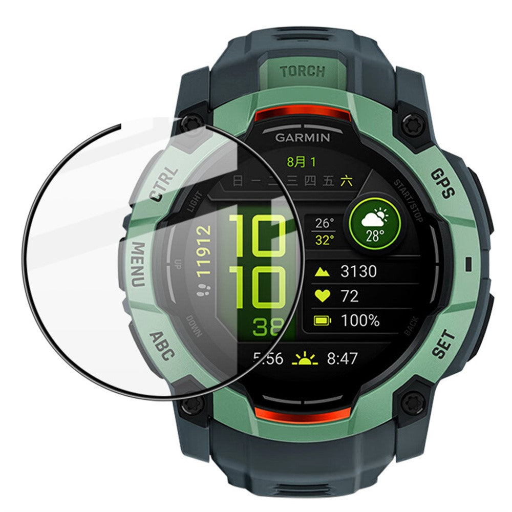 PMMA Organic Glass Screen Protector IMAK For Garmin Instinct 3 (50mm)