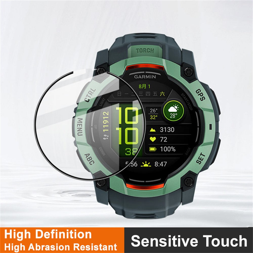 PMMA Organic Glass Screen Protector IMAK For Garmin Instinct 3 (50mm)