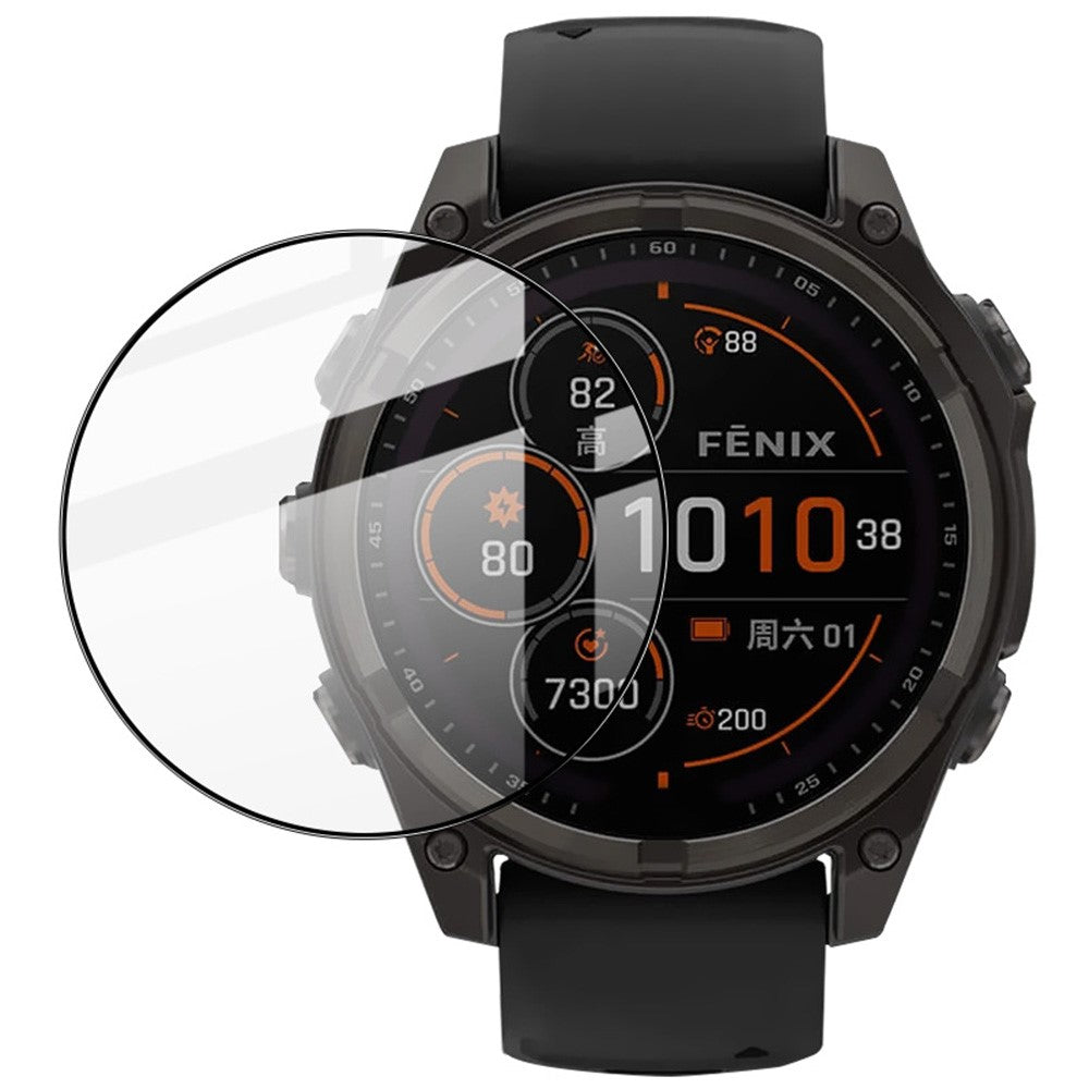 Durable Acrylic Glass Screen Protector IMAK For Garmin Fenix 8 Solar (51mm)