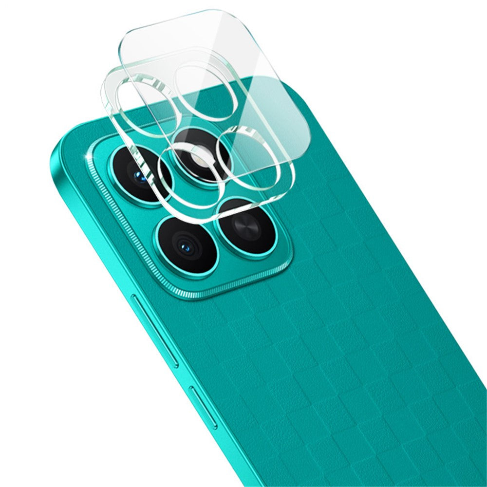 Tempered Glass HD Camera Lens Film + Acrylic Lens Cap IMAK For Honor X8c 4G
