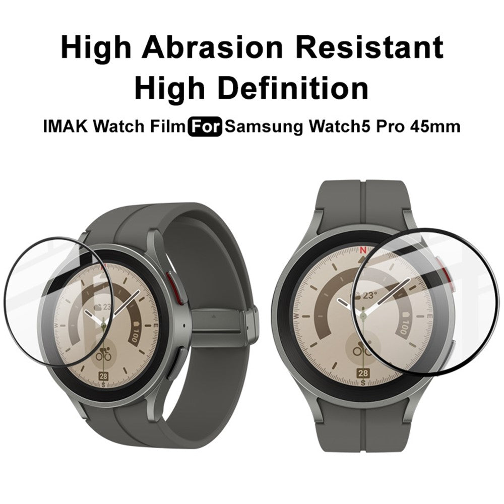 Shockproof HD Acrylic Glass Screen Protector IMAK For Samsung Galaxy Watch 5 Pro (45mm)