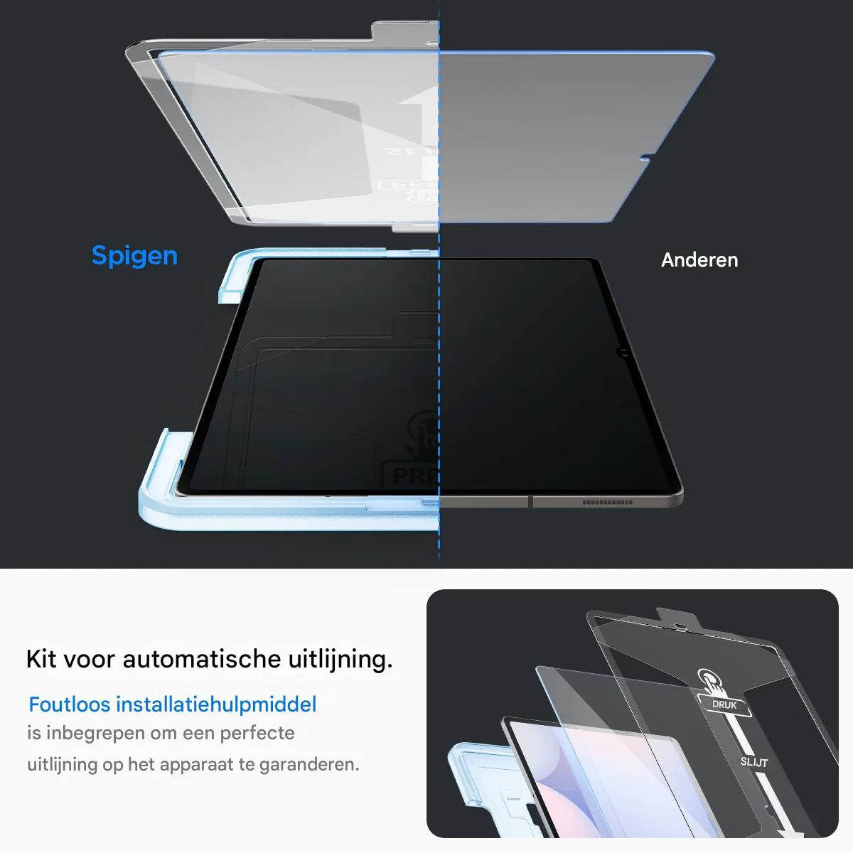 Automatische uitlijningsset.