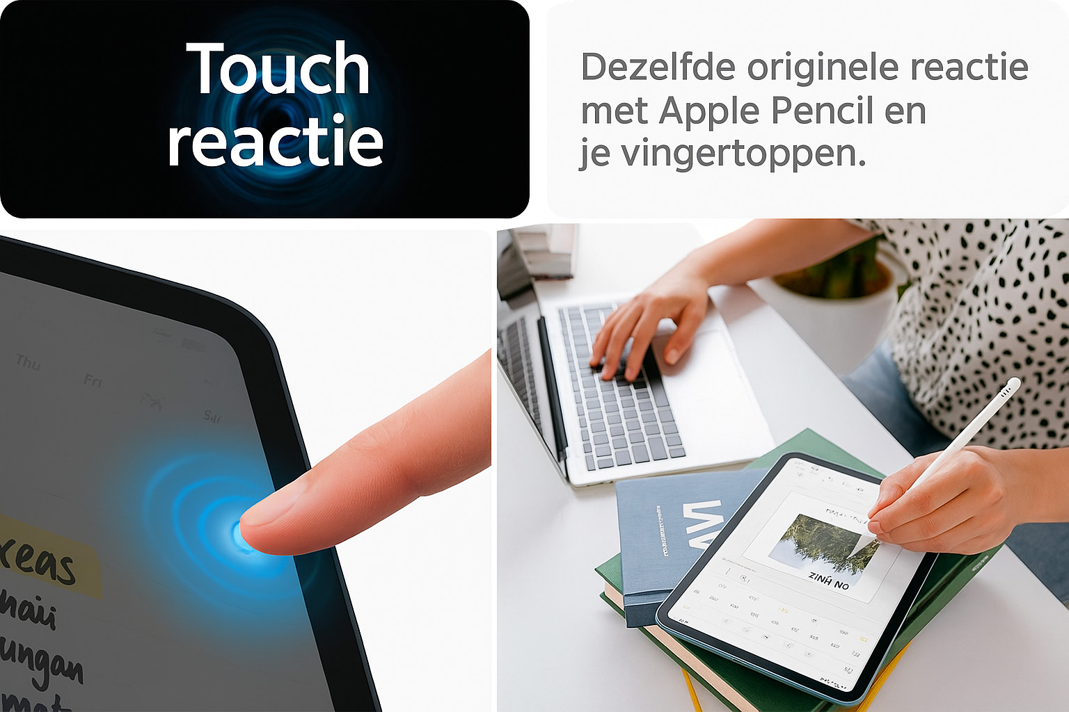 Uitstekende aanslaggevoeligheid, net als het origineel.