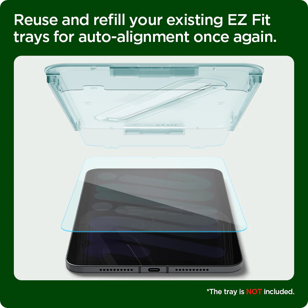 Reuse and refill your existing trays. Reuse and refill your existing trays.