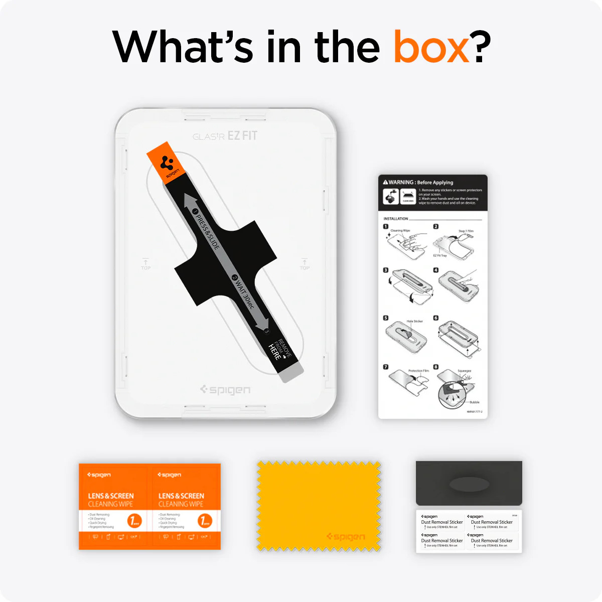 What's in the box? What's in the box?