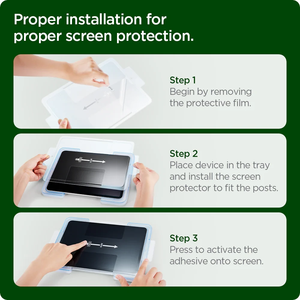 Proper installation matters!
