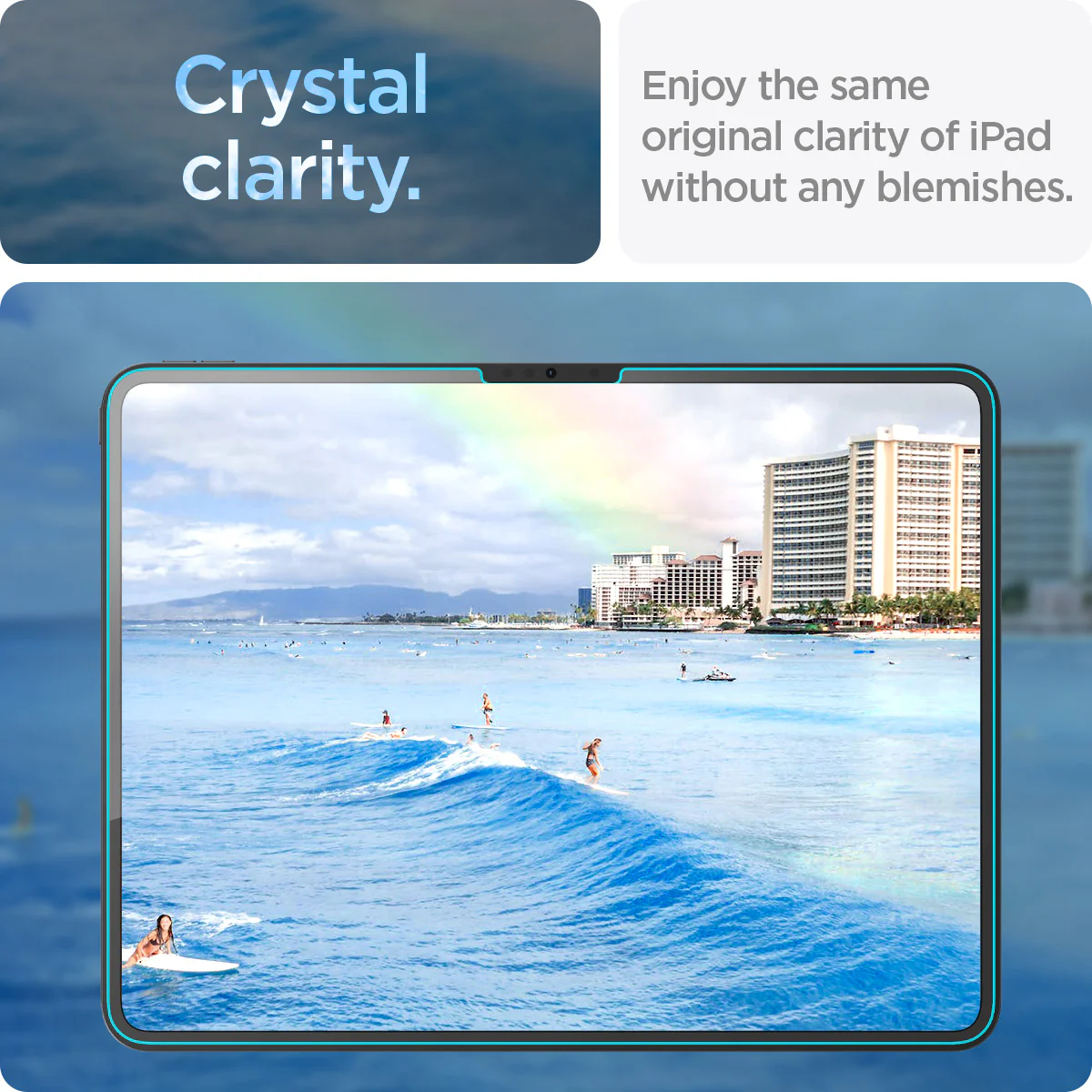 Same crystal clarity as original. Same crystal clarity as original.